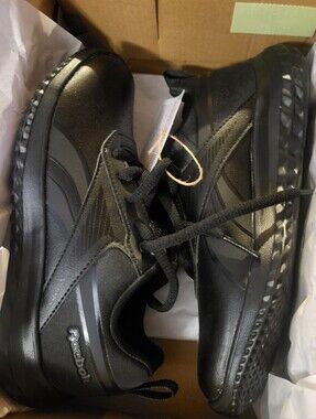 Reebok ALL BLack shoes kids size